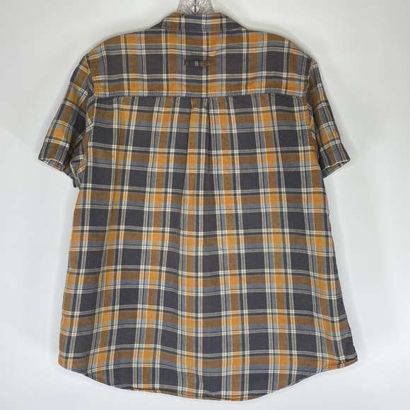 Vintage Abercrombie & Fitch Hook & Loop Short Sleeve Button Down Shirt Large - Picture 2 of 6